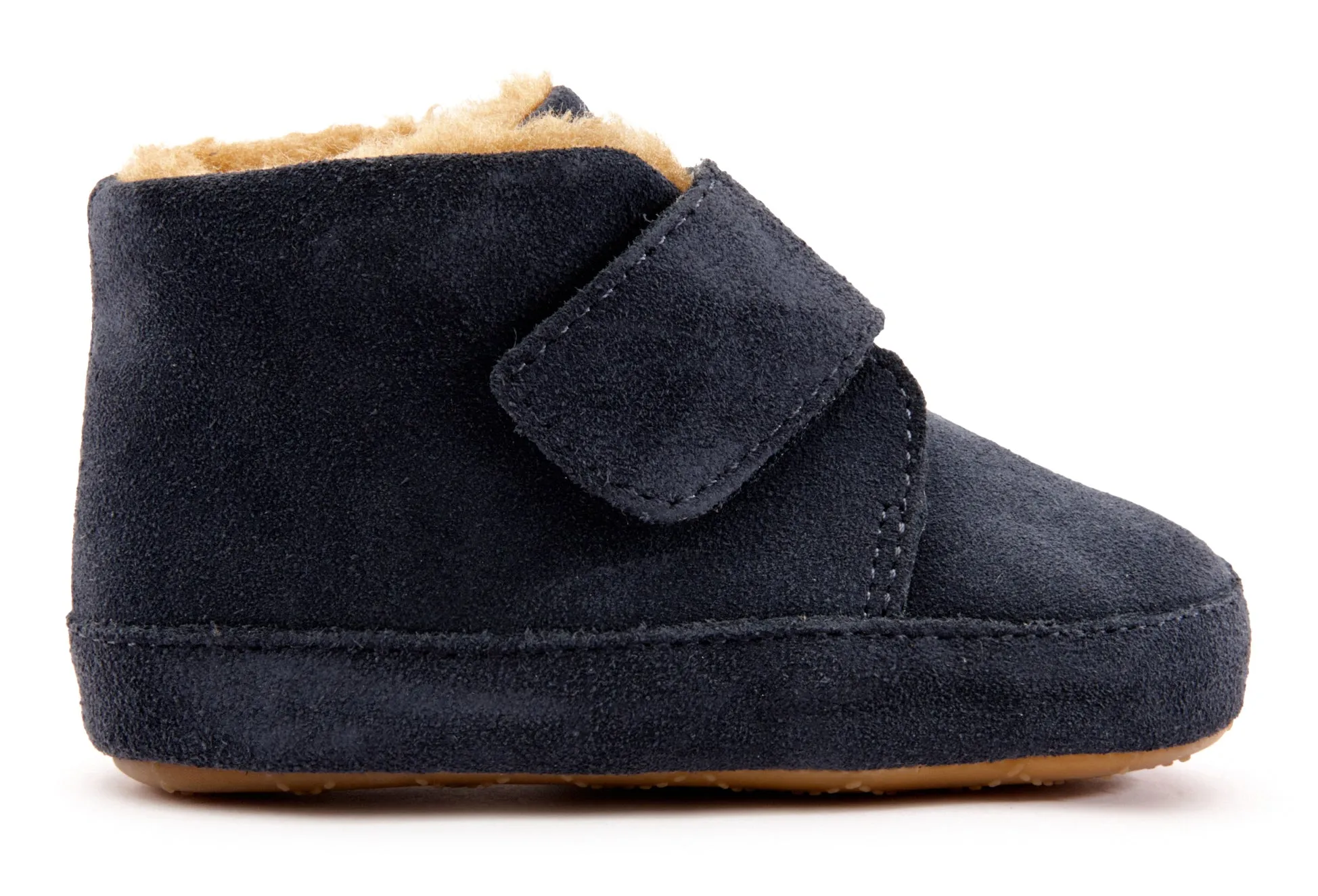 Old Soles Boy's & Girl's 0044R Shloofy Sneaker Booties - Navy Suede