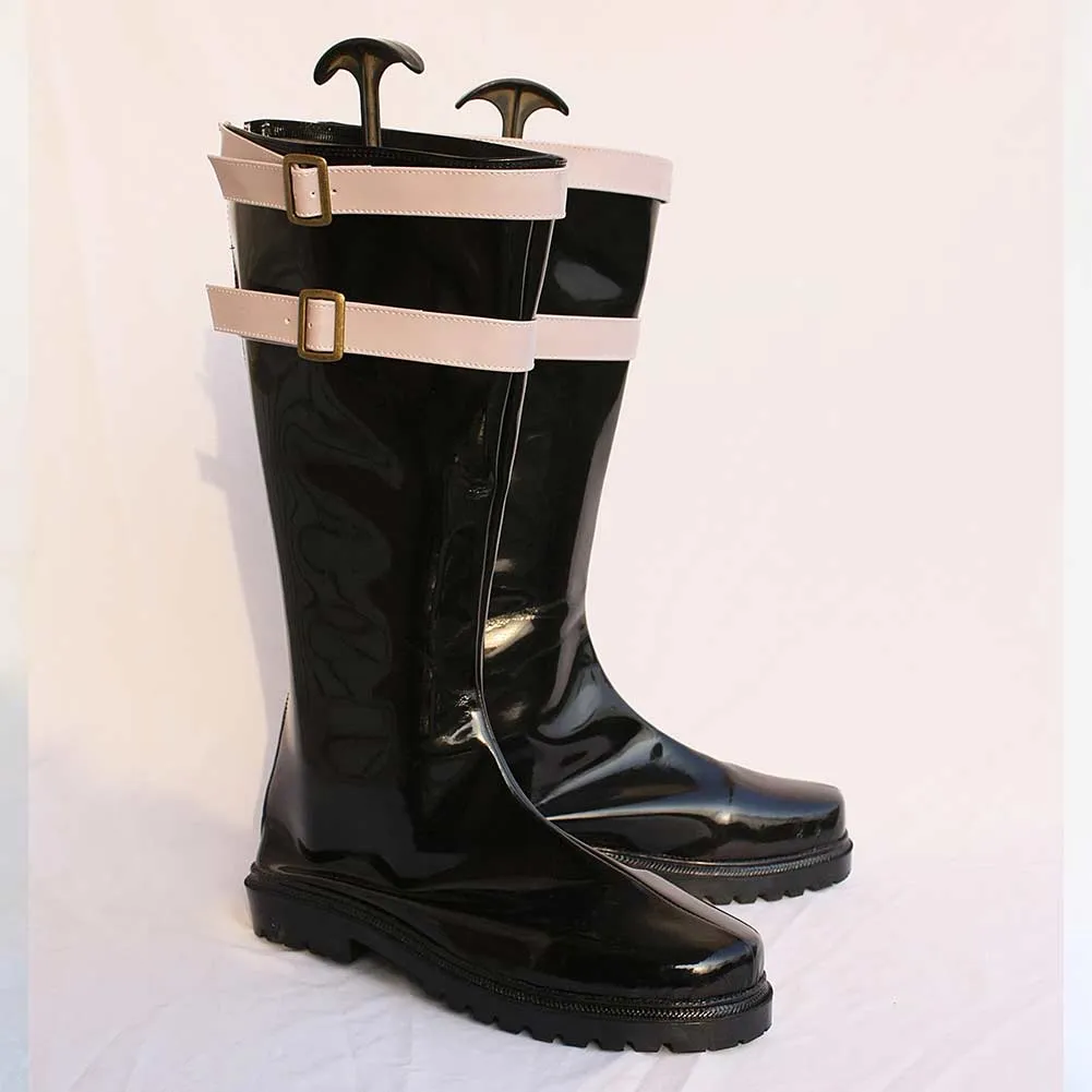 One Piece Dracule Mihawk Cosplay Shoes Boots Halloween Costumes Accessory Custom Made