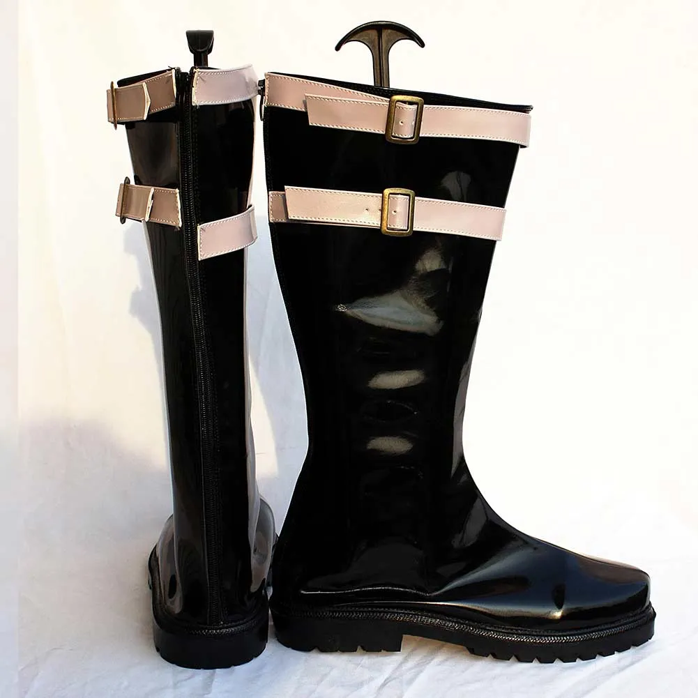 One Piece Dracule Mihawk Cosplay Shoes Boots Halloween Costumes Accessory Custom Made