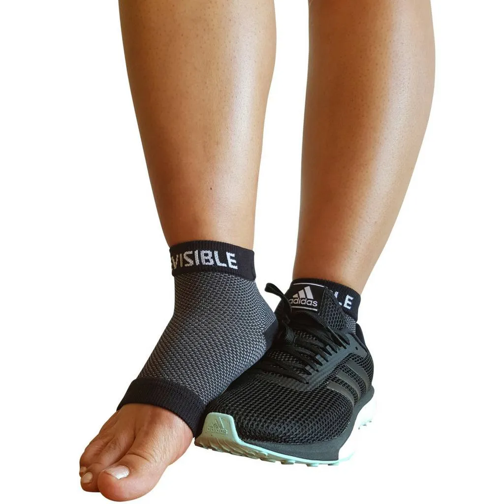 Plantar Fasciitis Socks - Foot Compression Sleeves - Black