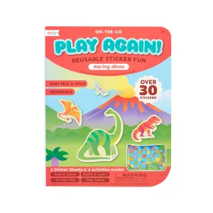 Play Again! Mini On-The-Go Activity Kits DARING DINOS