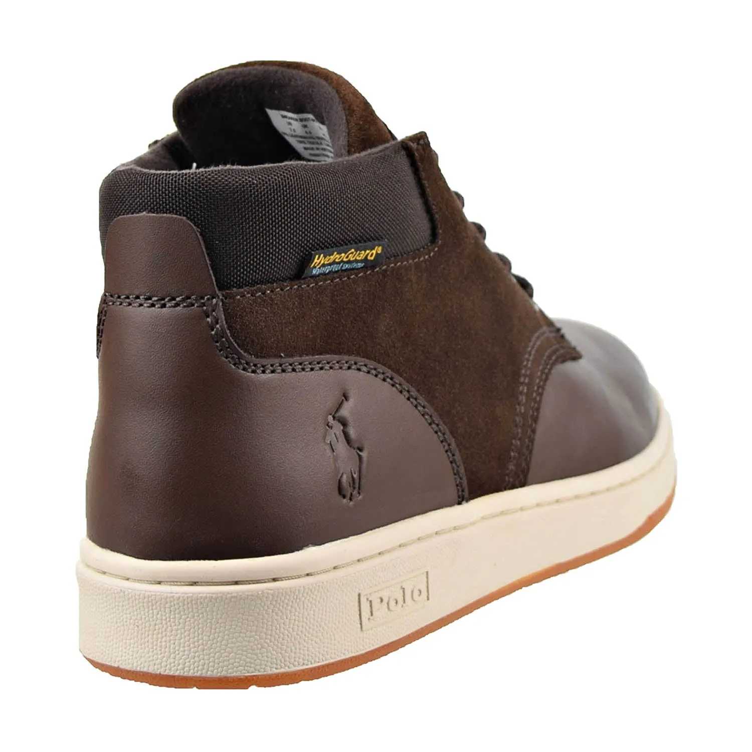 Polo Ralph Lauren Men's Waterproof Sneaker Boots Brown