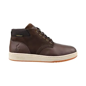 Polo Ralph Lauren Men's Waterproof Sneaker Boots Brown