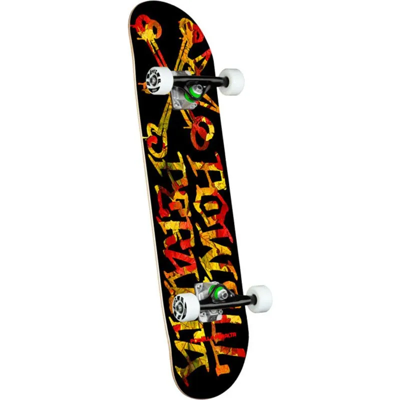 Powell Peralta  7.5" x 28.65" Vato Rat Leaves Birch Black Complete Skateboard