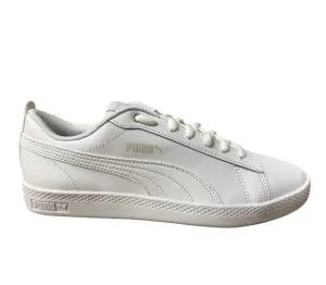 Puma scarpa sneaker da adulto Serve Pro Lite 374902 01 bianco-grigio argento