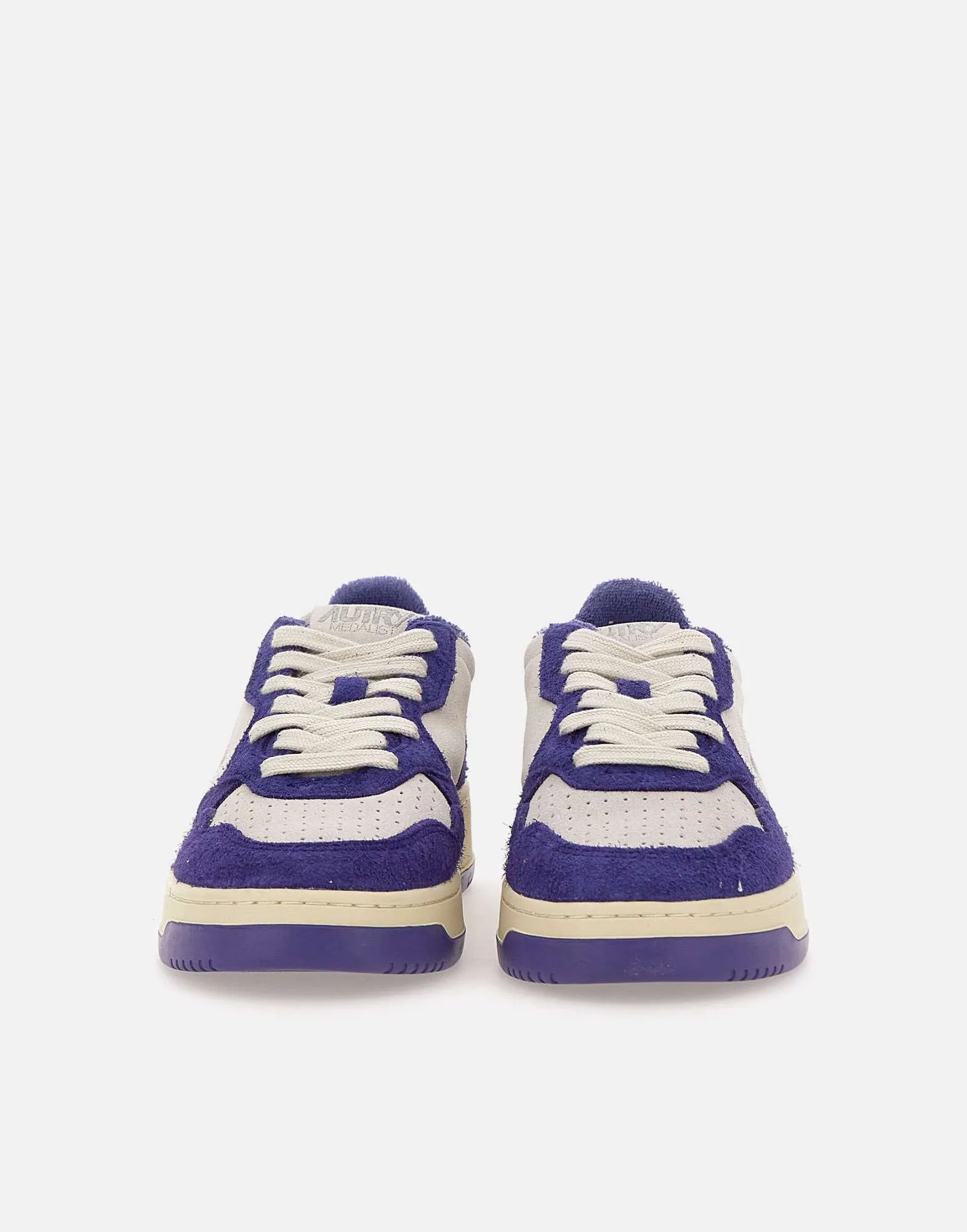 Purple Suede 80s Style Sneakers