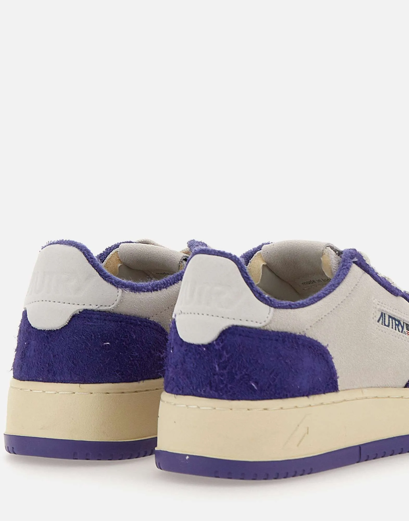 Purple Suede 80s Style Sneakers