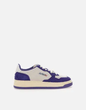 Purple Suede 80s Style Sneakers