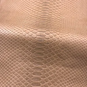 Python Matte | Taupe | Back Cut | 1.40 meters