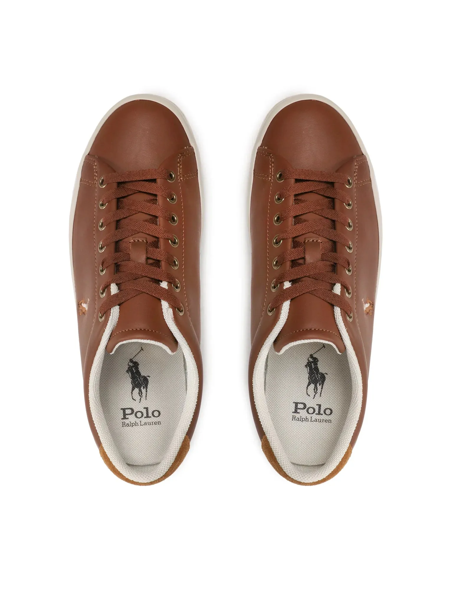 Ralph Lauren Longwood Leather Sneaker | Tan