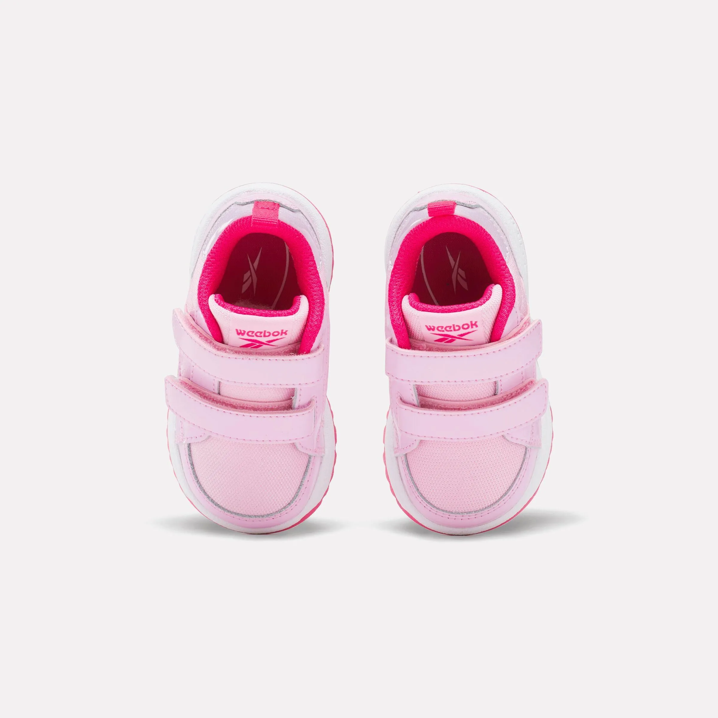 Reebok Footwear Kids Weebok Clasp Low Shoes - Toddler ASTROROSE/BOLDPINK/WHITE