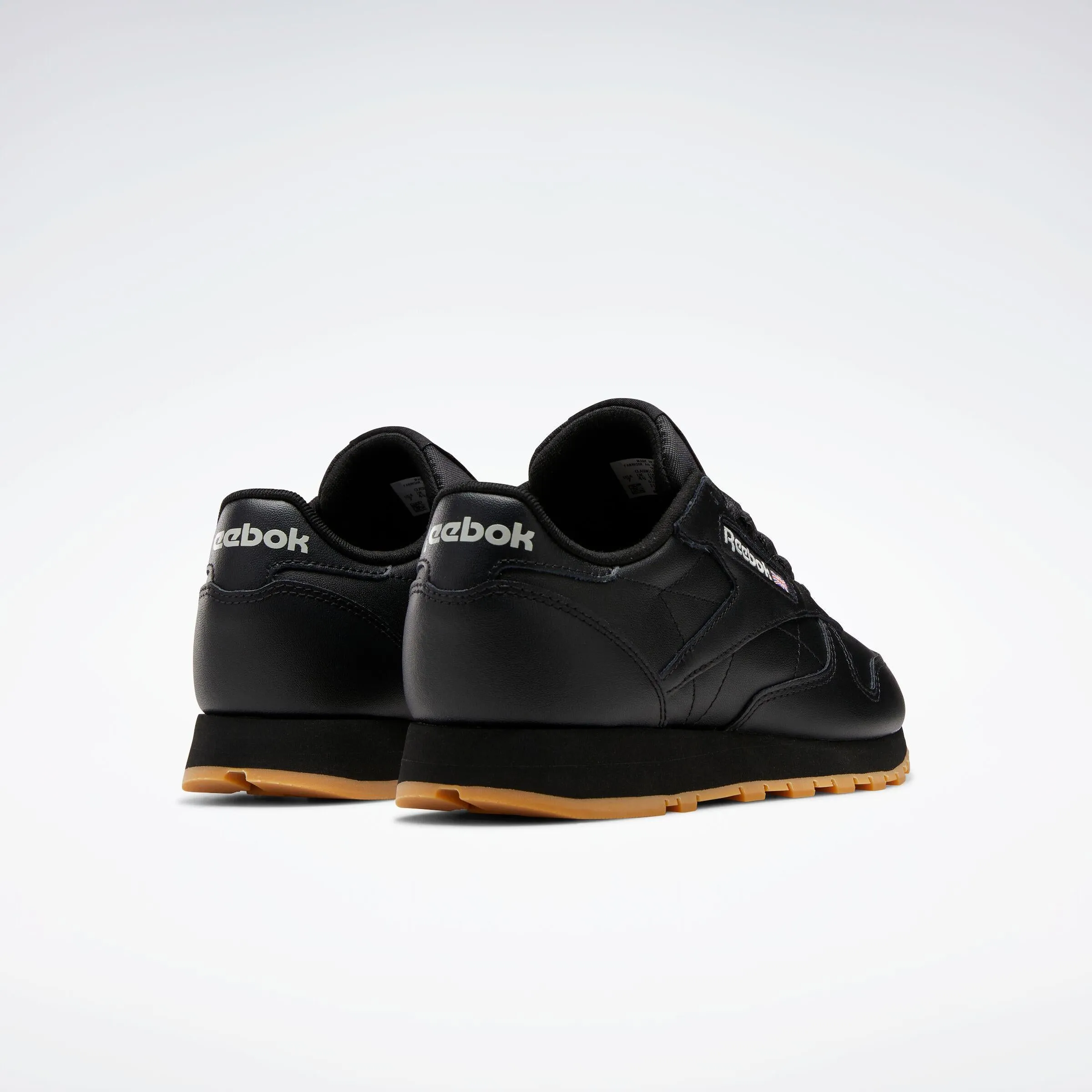 Reebok Footwear Women Classic Leather Shoes CORE BLK/PURE GRY 5/REEBOK RUB