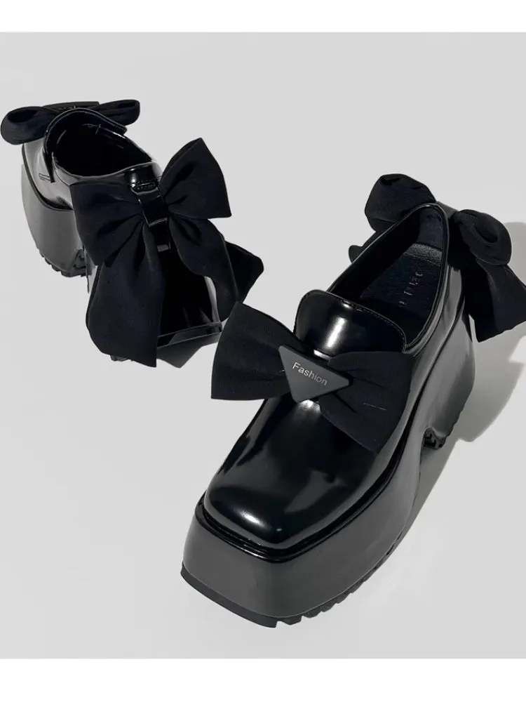 Removable bow tie shoes【s0000007567】