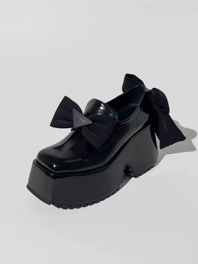 Removable bow tie shoes【s0000007567】