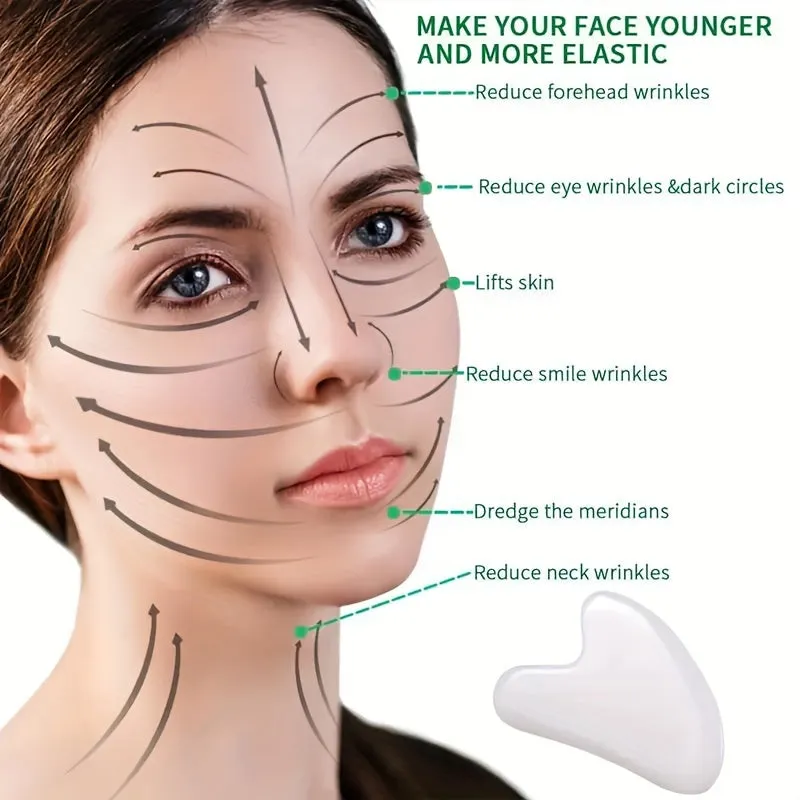 Revitalize Your Skin with VShaped GuaSha Facial Massage Tool