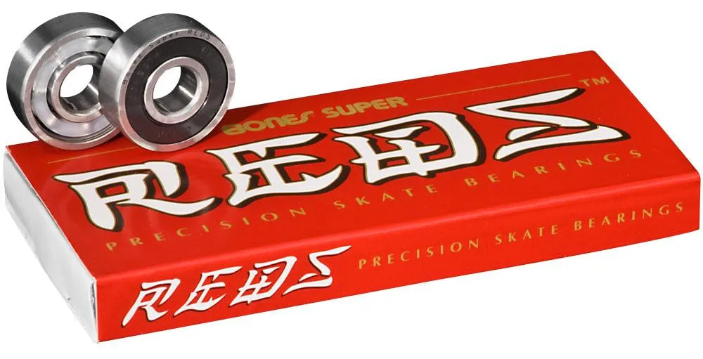 Rollerbones Bearings - Reds, Super Reds, Ceramic