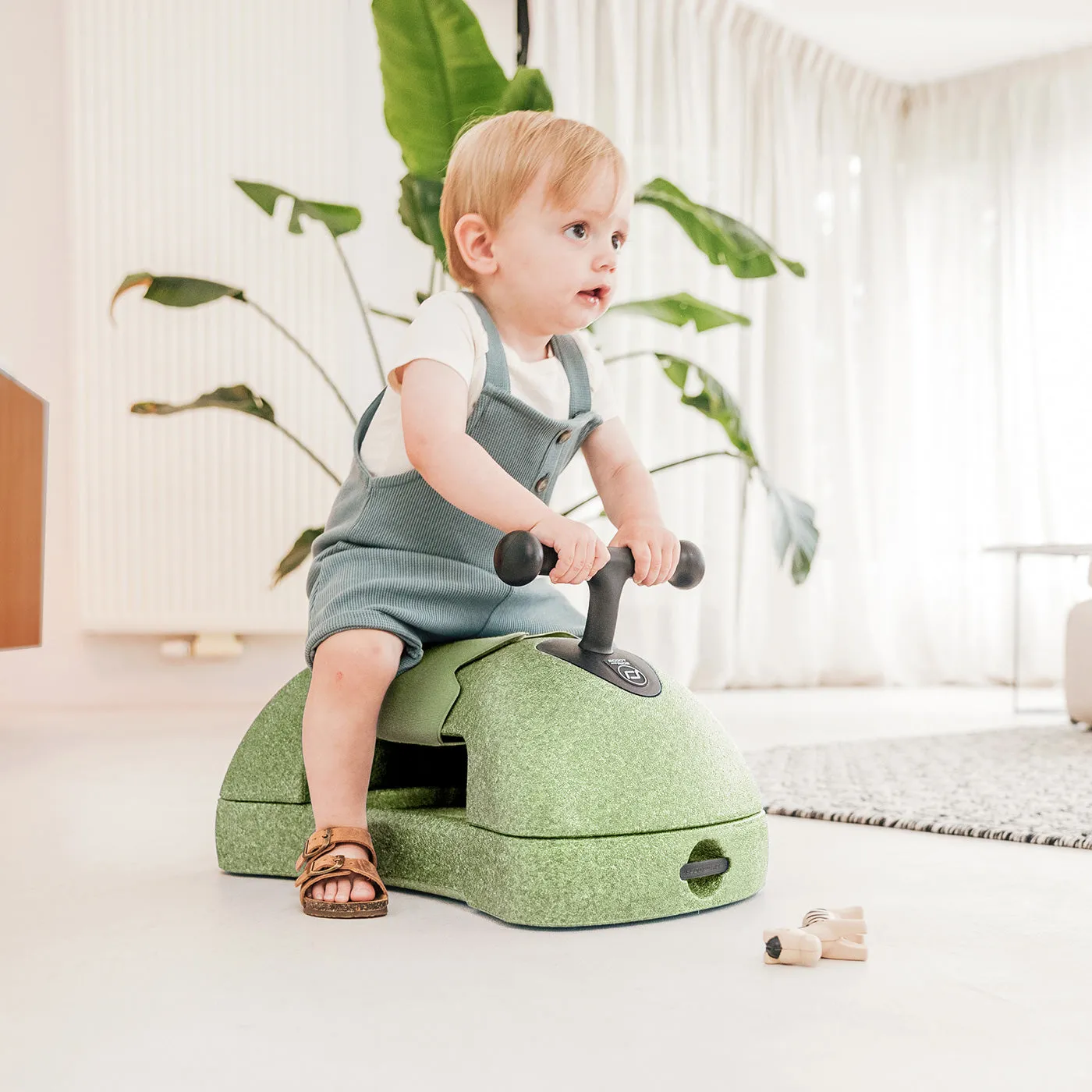 Scoot and Ride My First 3 in 1 Baby Walker & Ride On - Olive