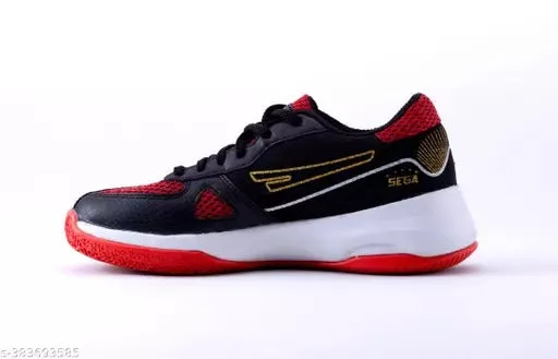 Sega Swing Basketball Shoes (Black/Red)