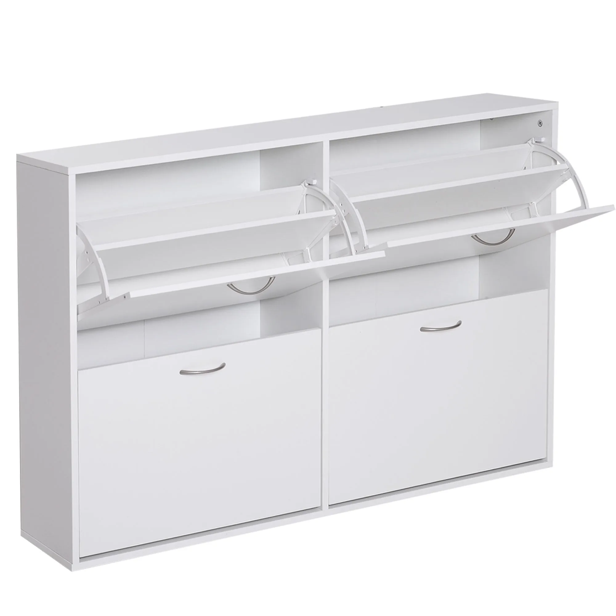 Shoe Cabinet, 81H cm-White