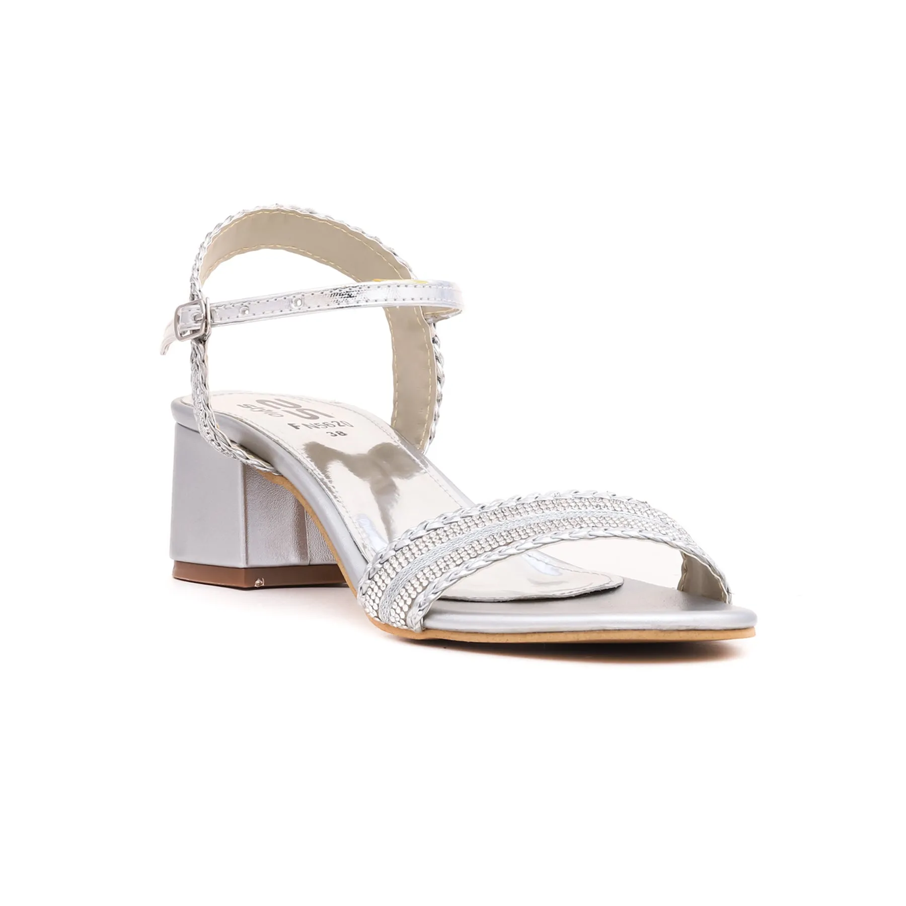 Silver Fancy Sandal FN5620