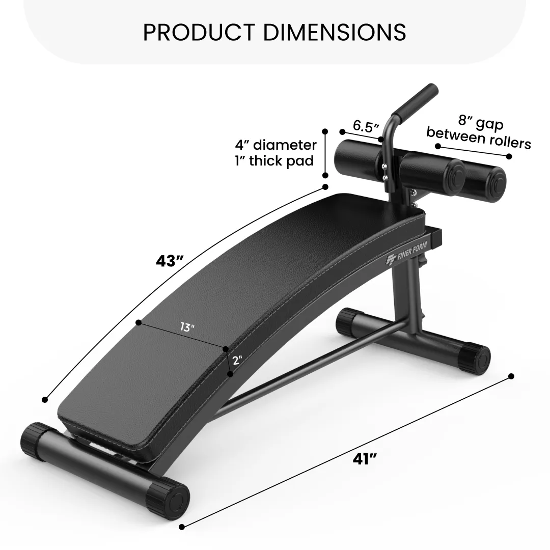 Sit Up Bench with Reverse Crunch Handle