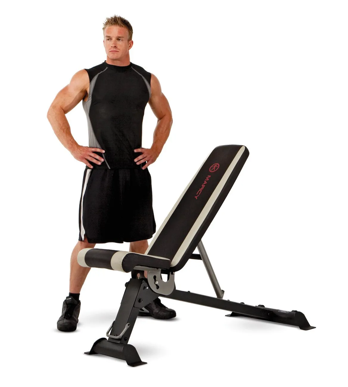 Six Position Home Gym Workout Utility Slant Board Bench | SB670