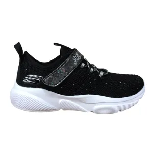 Skechers scarpa da ginnastica da ragazza Meridian Best Intent 81952L BKW nero bianco