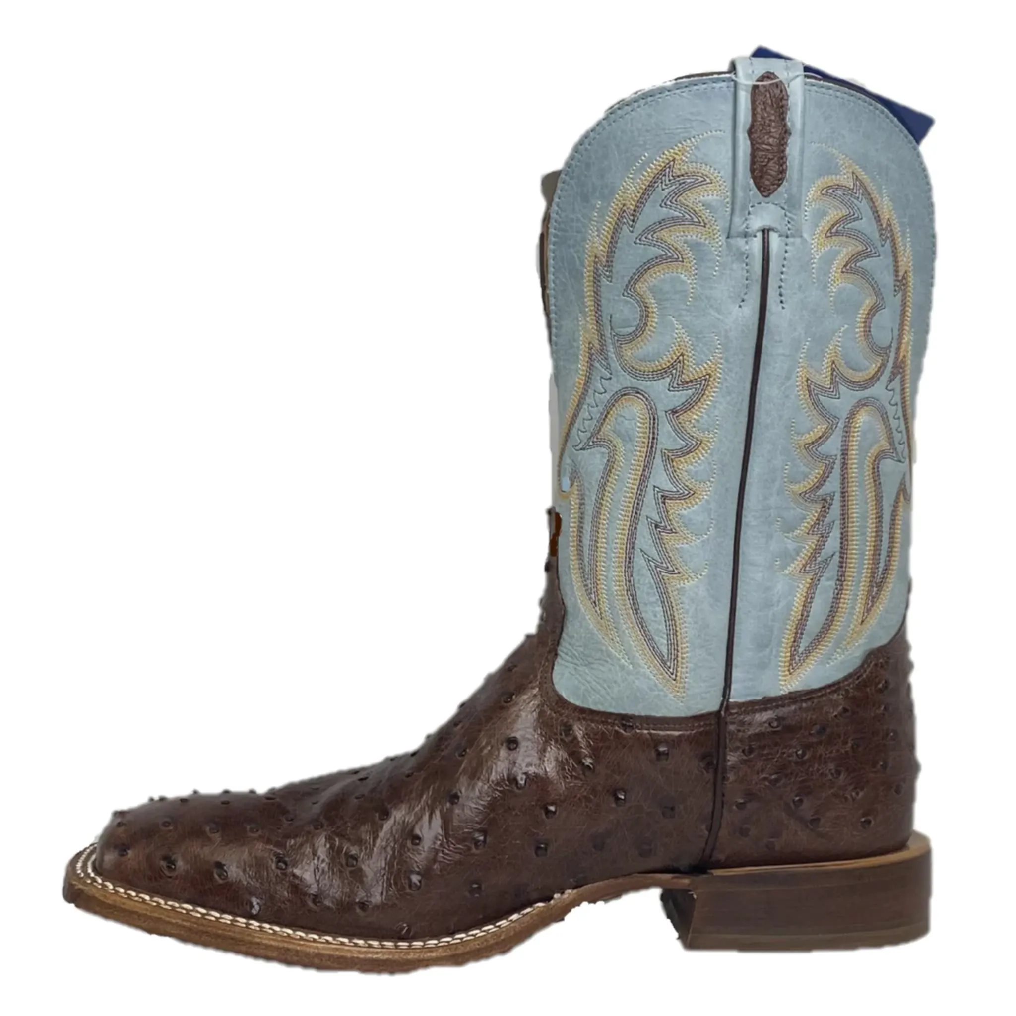 TONY LAMA MEN'S JACINTO OSTRICH WESTERN BOOT - EP6093