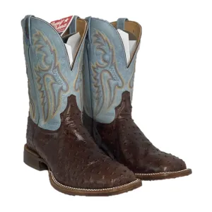 TONY LAMA MEN'S JACINTO OSTRICH WESTERN BOOT - EP6093