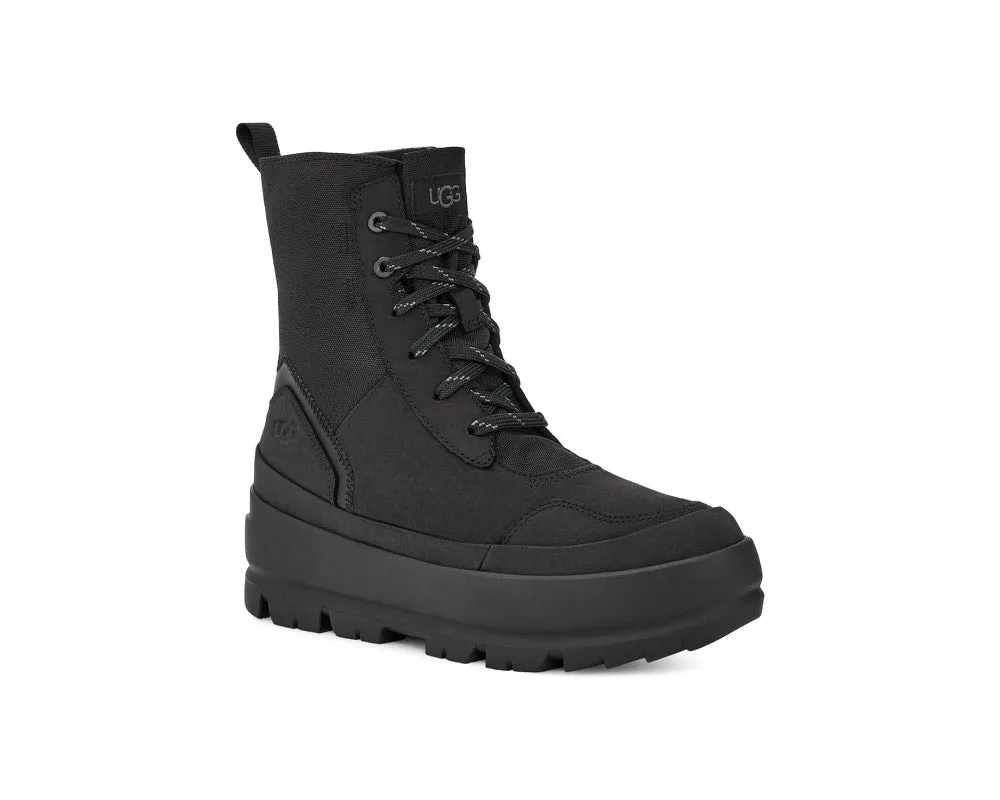 Ugg Women's The Ugg Lug Lace Up Boot Black