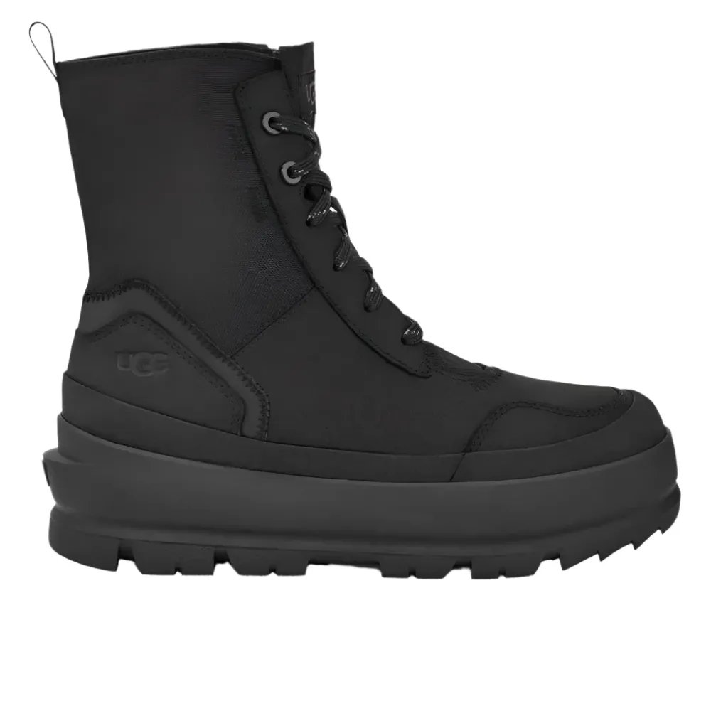 Ugg Women's The Ugg Lug Lace Up Boot Black