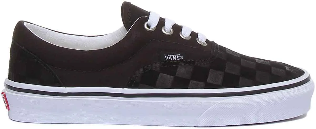 Vans Classic Era Check In Black White For Women