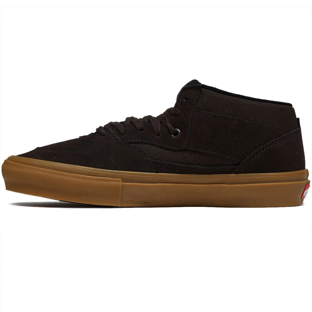 Vans Skate Half Cab Shoes - Brown Suede/Gum