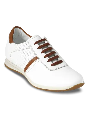 Vernon Sneakers - White/chestnut