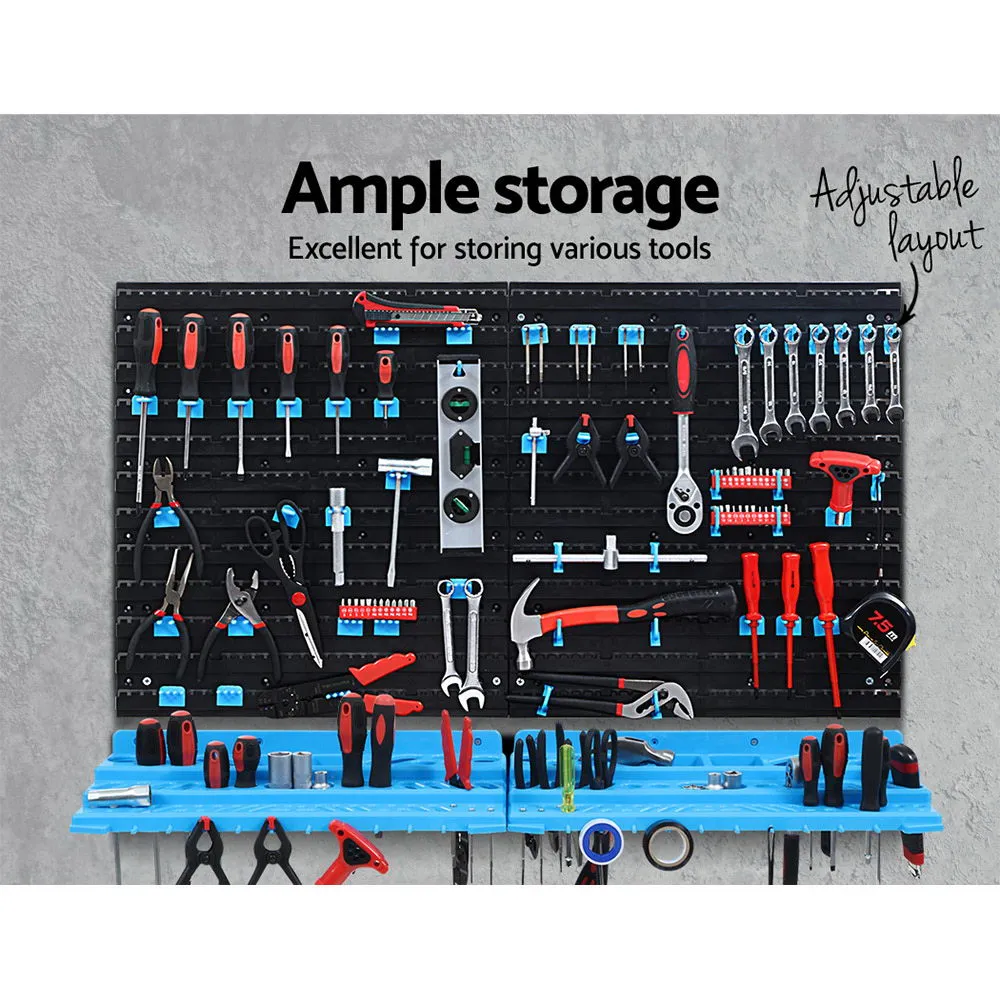 Wall Mounted Storage Tool Rack Holder Garage Shed Workshop Organiser