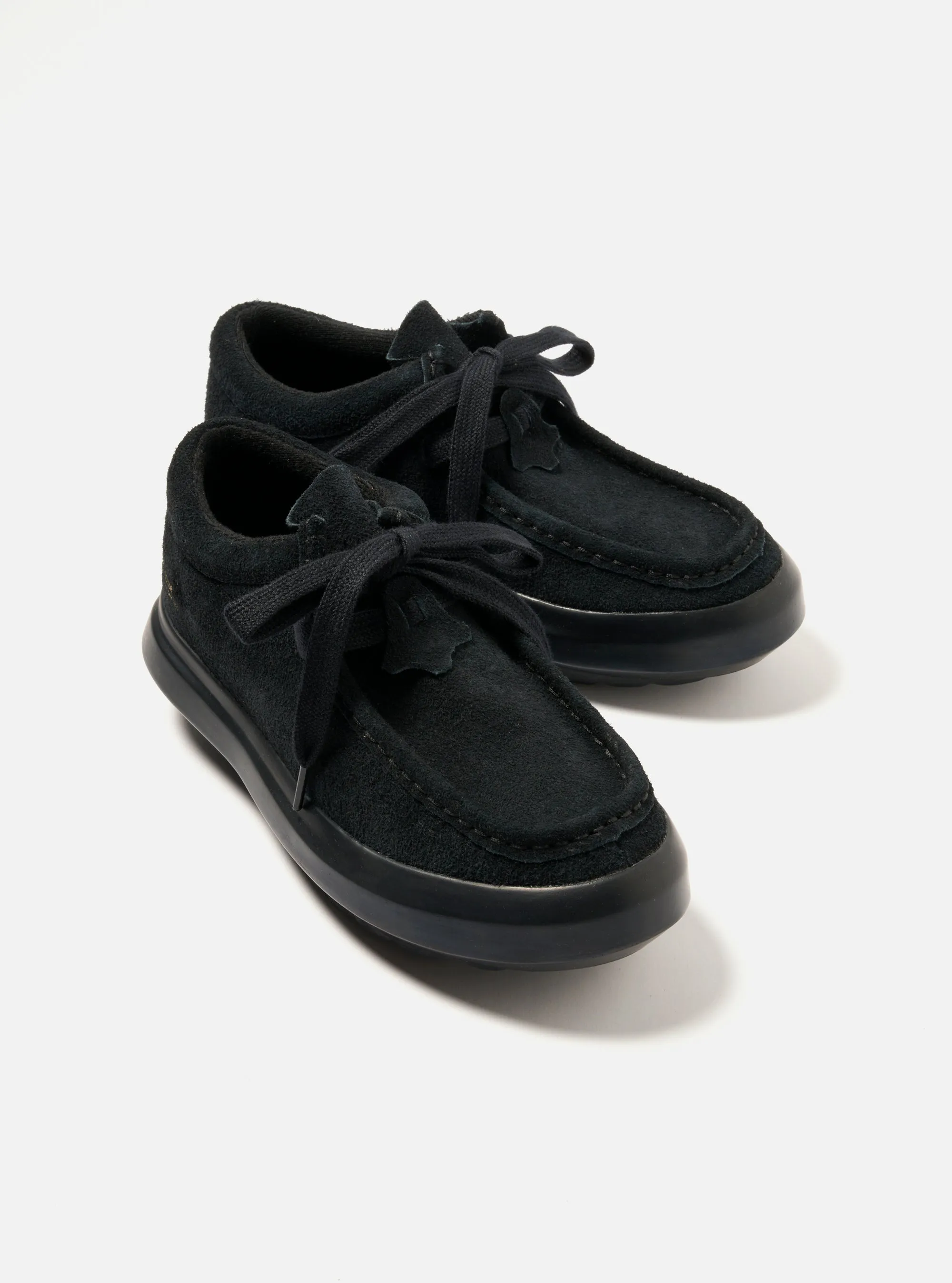 Wander FD/08 in Black Hairy Suede