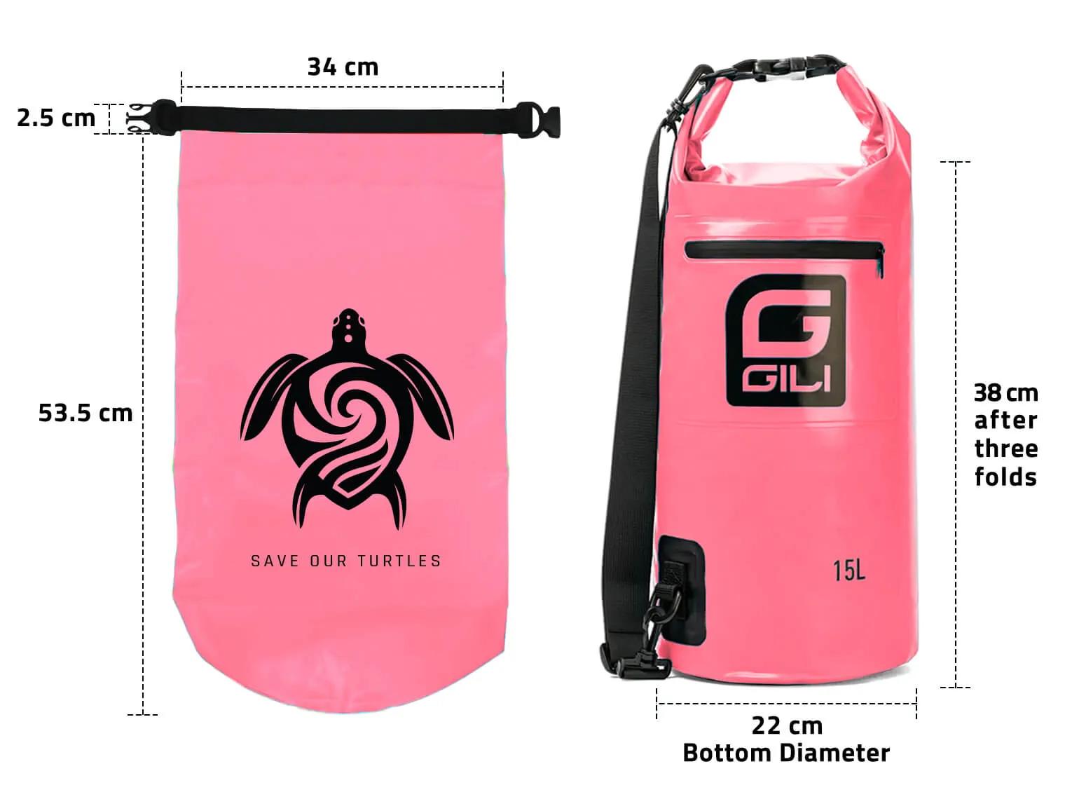 Waterproof Roll-Top Dry Bag