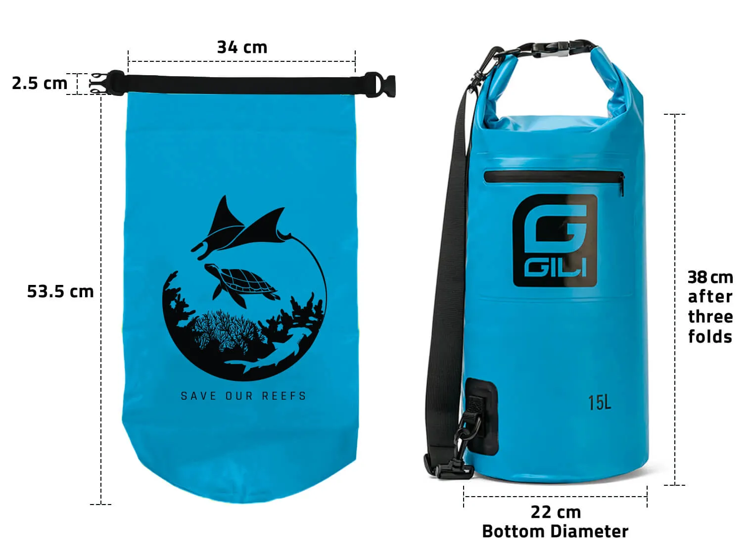 Waterproof Roll-Top Dry Bag