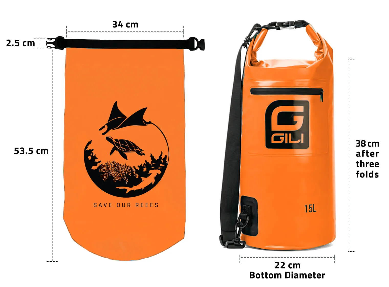 Waterproof Roll-Top Dry Bag