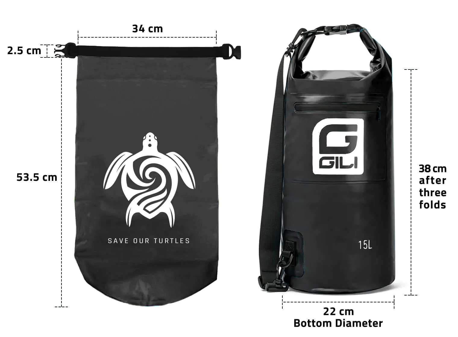 Waterproof Roll-Top Dry Bag