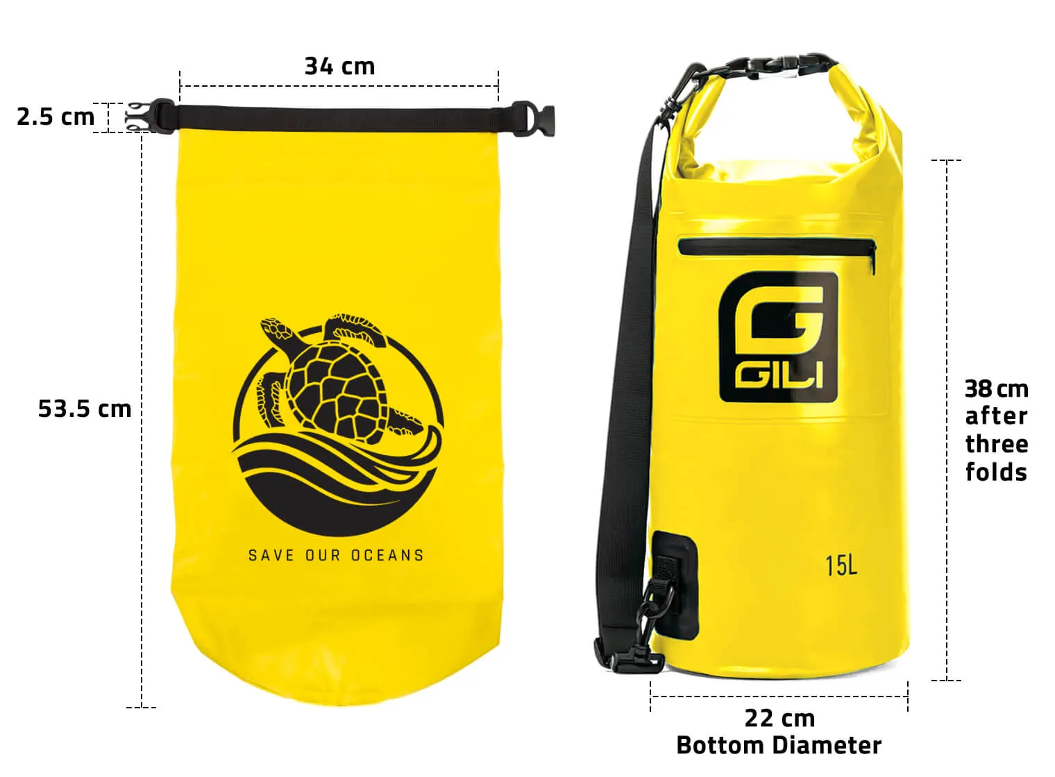 Waterproof Roll-Top Dry Bag