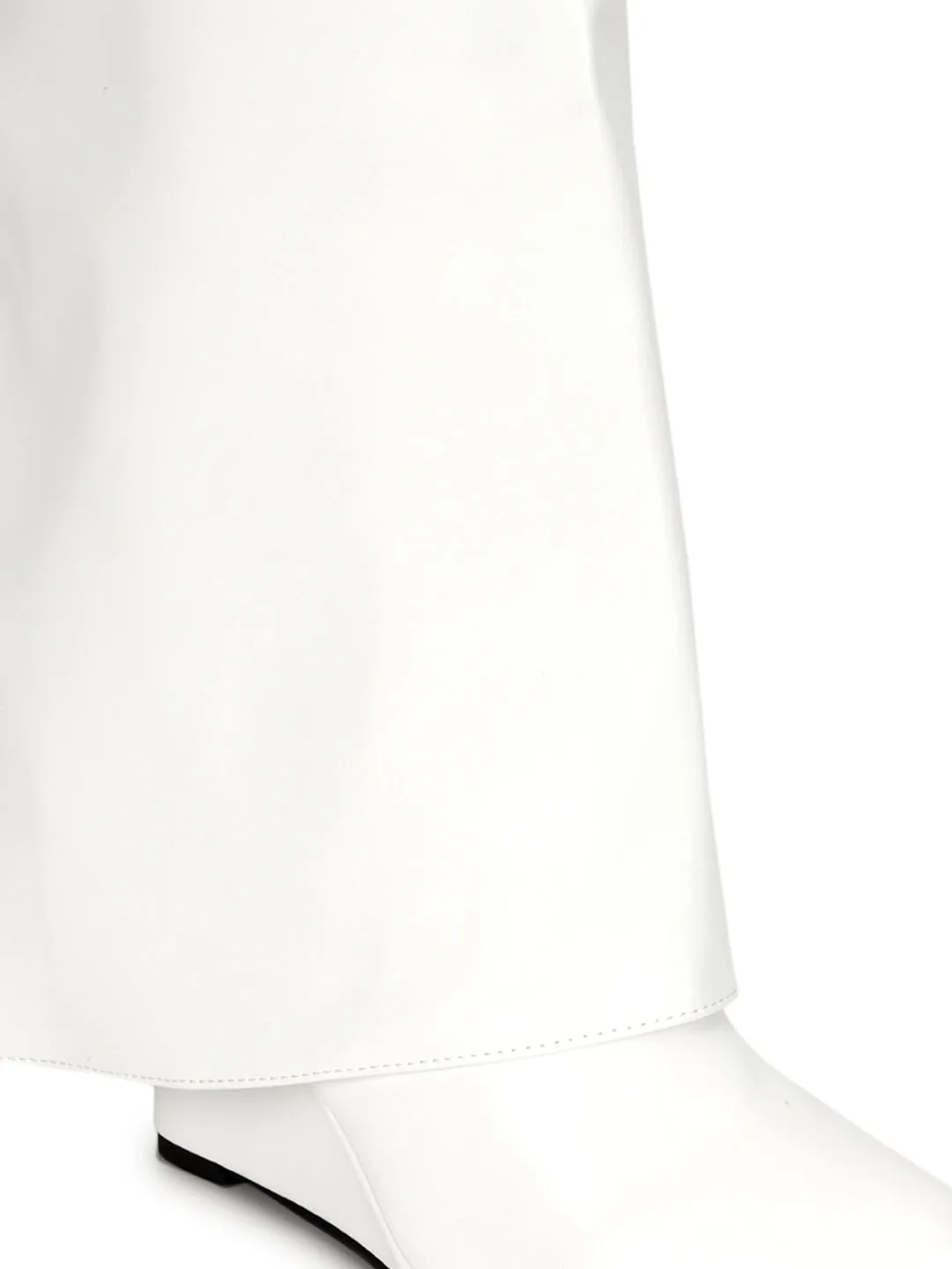 White PU High-End-Fashion Stylish Knee Boots (TC-RS3670-WHT)