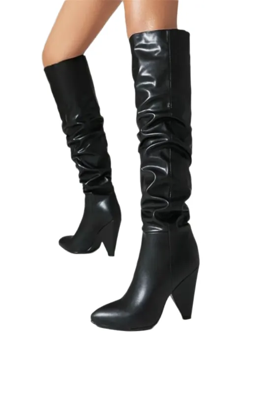 Women Gogo Knee High Boots