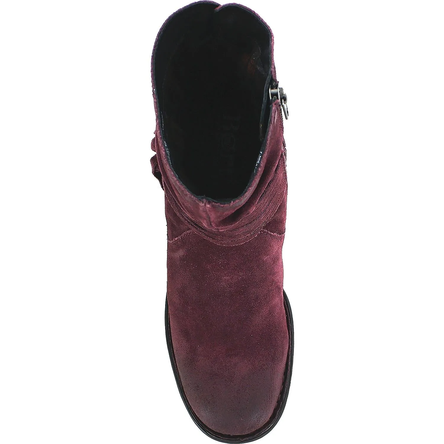 Women's Born Cross Burgundy Distressed Leather