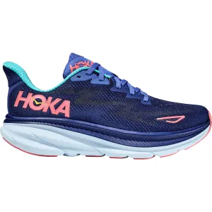 Women's Hoka Clifton 9 Bellwether Blue/Ceramic Mesh