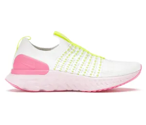 Women's Nike React Phantom 2 (White/Volt-Pink)